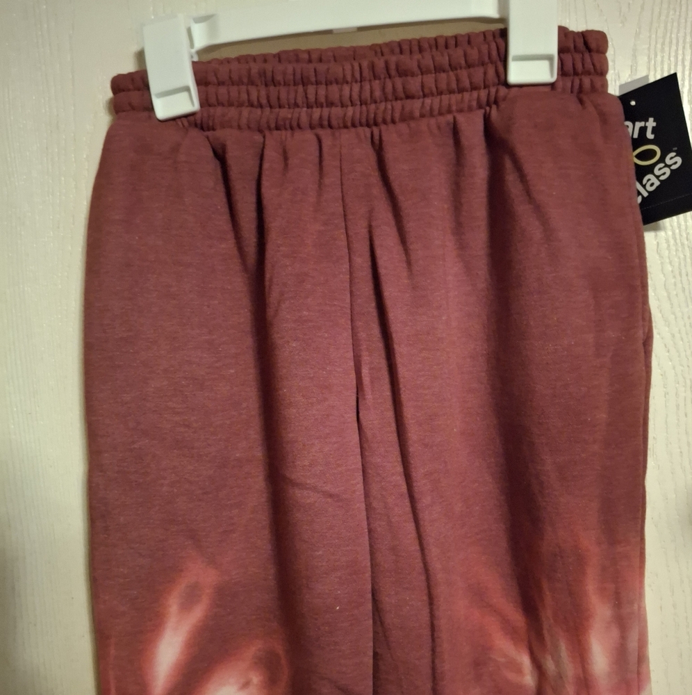 Art Class Kids' Tie Dyed Red And Pink Joggers